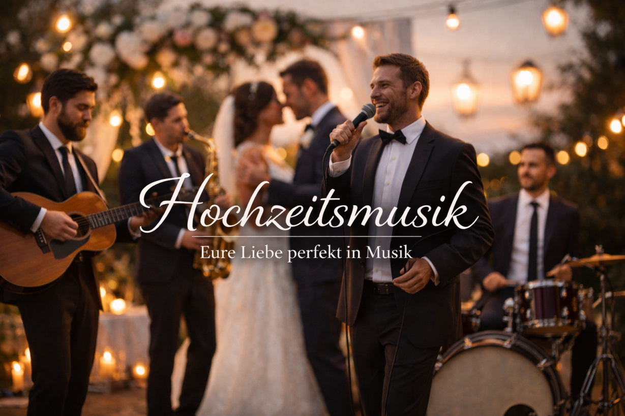 Hochzeitstanz mit Live-Band